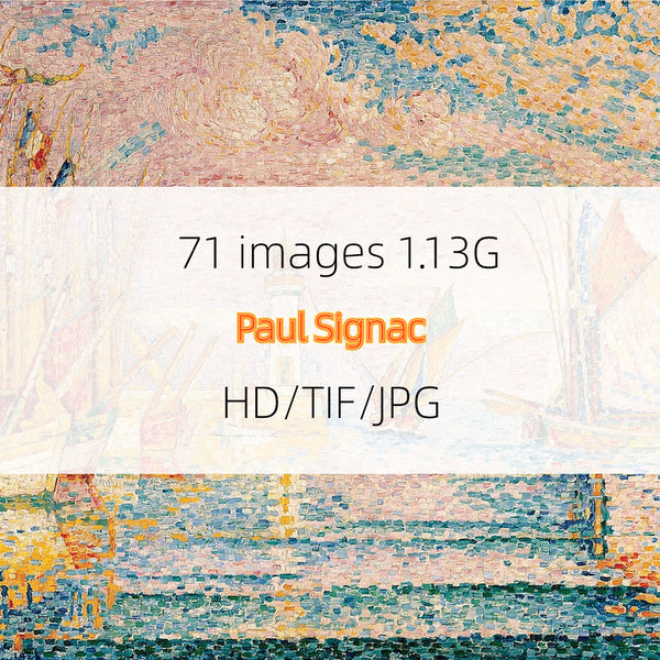 Paul Signac's Collection of Oil Painting Images
