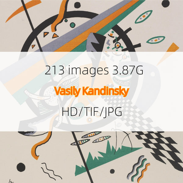 Vasily Kandinsky's Oil Painting Album
