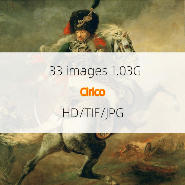 Theodor Cirico's oil painting portfolio supports printed pictures